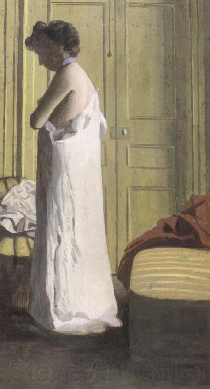 Felix Vallotton Woman Undressing Spain oil painting art